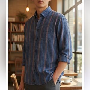 Tommy Bahama 100% silk button-down shirt, XL‎